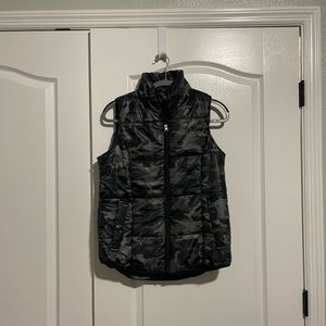 Camo Puffer Vest